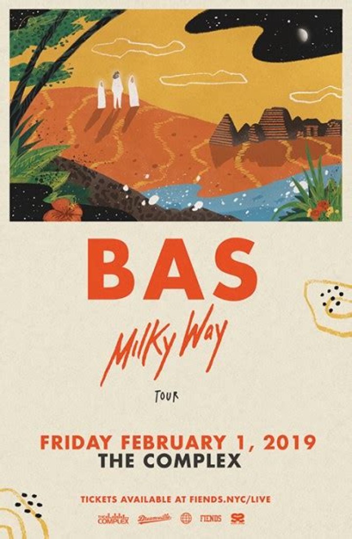 Bas Announces "Milky Way" Tour
