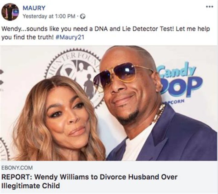 Maury Offers Wendy Williams, Her Husband & His Alleged Mistress A DNA Test
