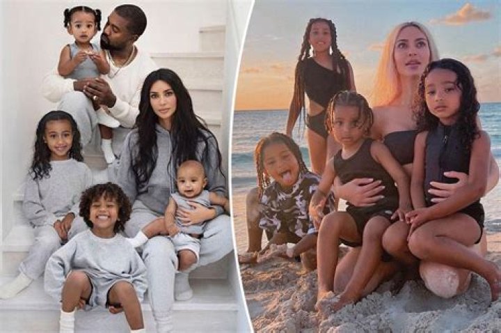 Kim Kardashian West's Kids North & Saint Give Each Other The Side Eye