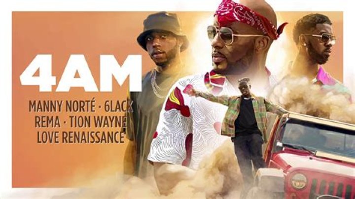 6lack, Rema & Tion Wayne Join Forces With Manny Norté On "4 AM"