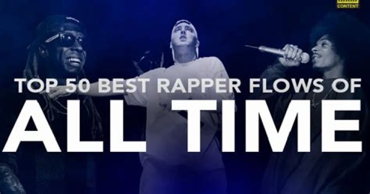 Top 50 Best Rapper Flows Of All Time