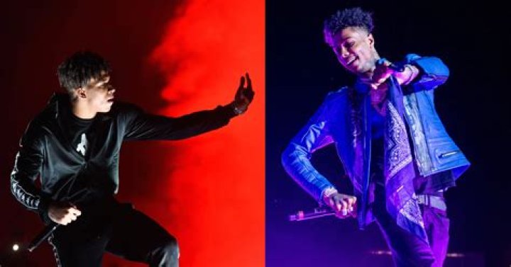 Blueface Leaves NLE Choppa In The Dust While Running Routes