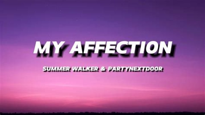 Summer Walker & PARTYNEXTDOOR Team Up On "My Affection"
