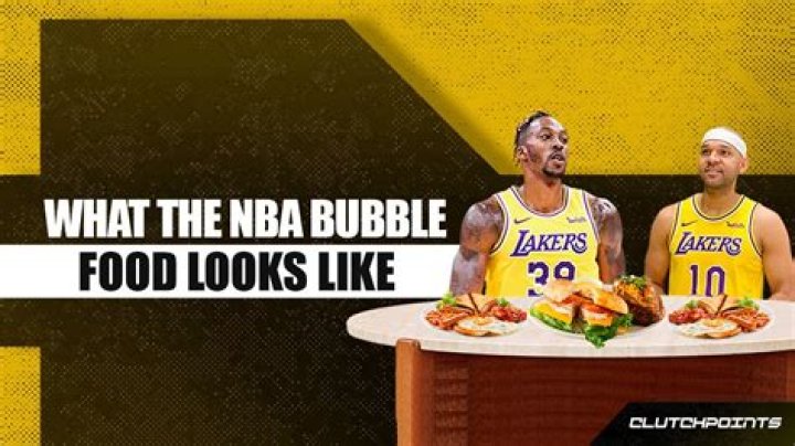 NBA Bubble Food Picked Apart & Compared To Fyre Festival