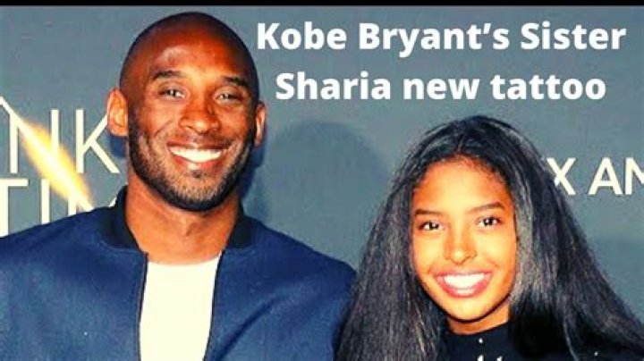 Kobe Bryant's Sister Sharia Gets Beautiful Kobe & Gianna Tattoo