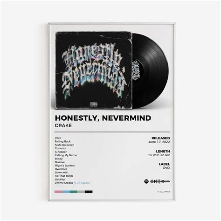 Drake Smashes Apple Music Record Only One Hour After "Honestly, Nevermind" Release