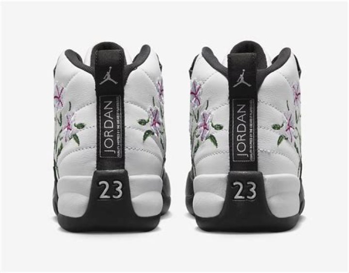 Air Jordan 12 For Kids Receives Unique Floral Patter: Photos
