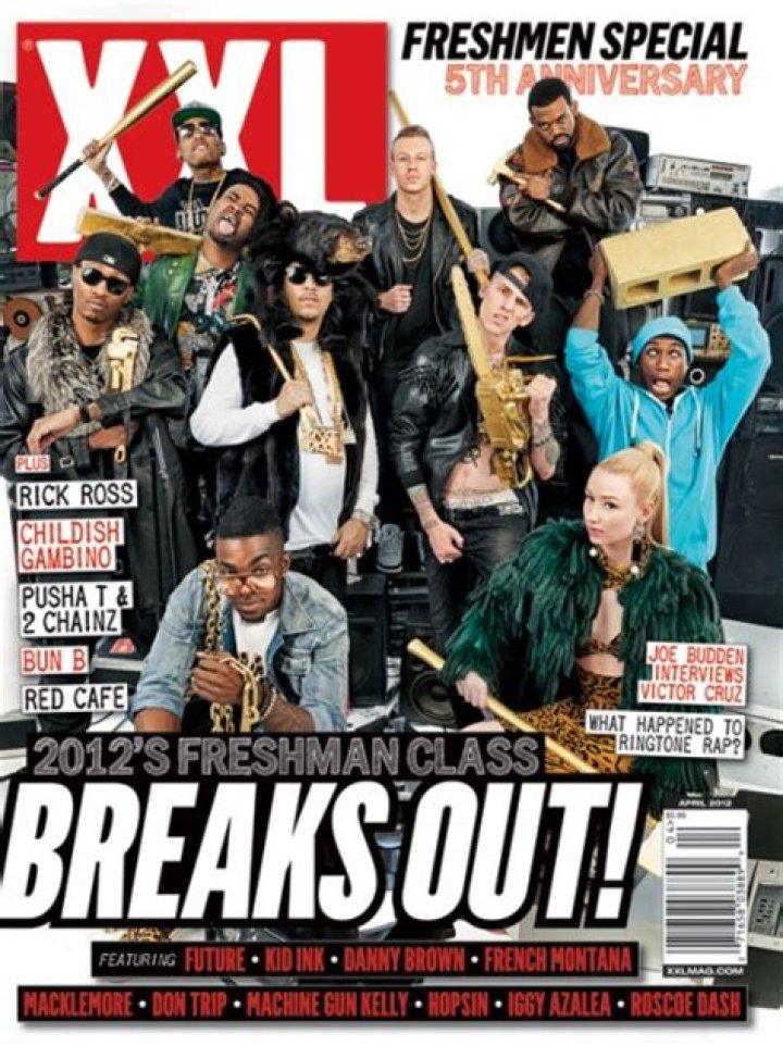 XXL 2012 Freshman Class Cover & List