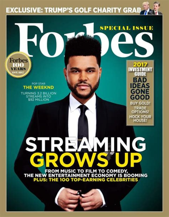 The Weeknd Covers Forbes' Special Issue About Streaming Revenue