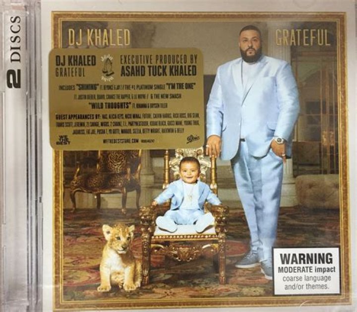 DJ Khaled's "Grateful" Deluxe Edition Cover Is Here