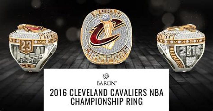 Cleveland Cavaliers Championship Rings Reference "3-1" Finals Comeback