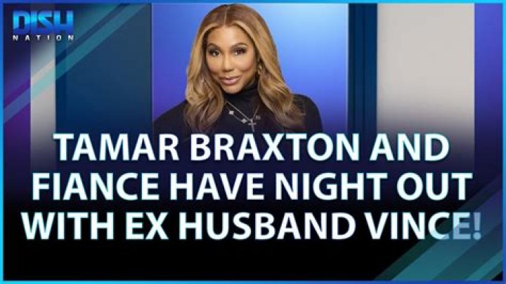 Tamar Braxton & Her Fiancé Meet Up With Her Ex-Husband