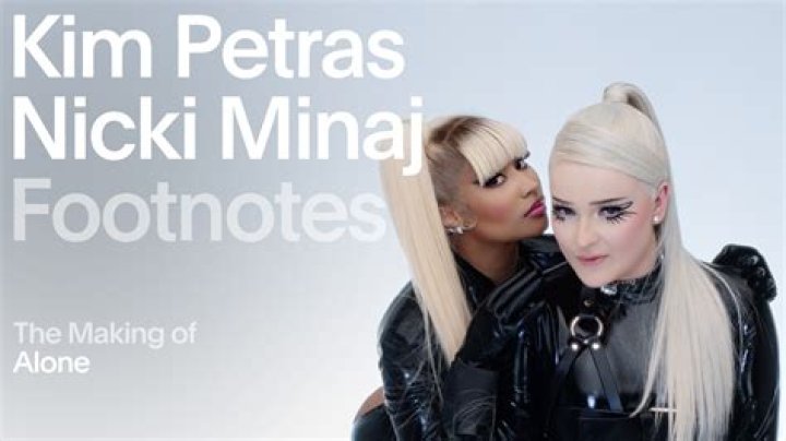 Nicki Minaj Serves Skintight Looks With Kim Petras In "Alone" Music Video