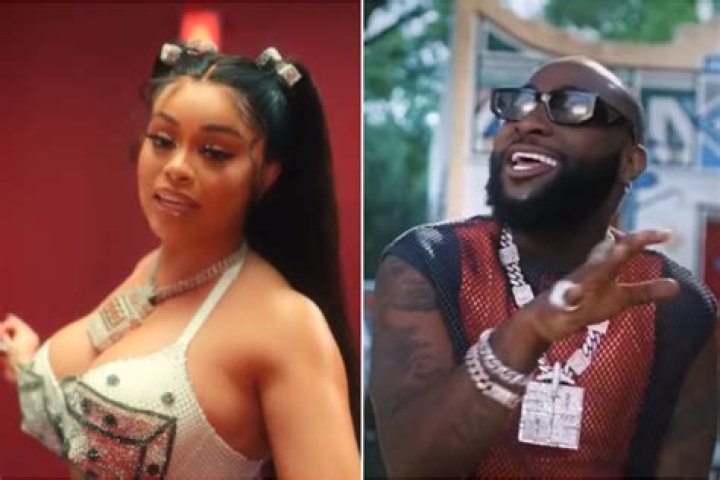 Latto Twerks To New Davido "UNAVAILABLE" Remix In A Gold String Bikini