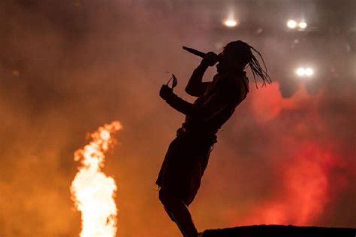 Travis Scott Seen With Rob49 At The Club