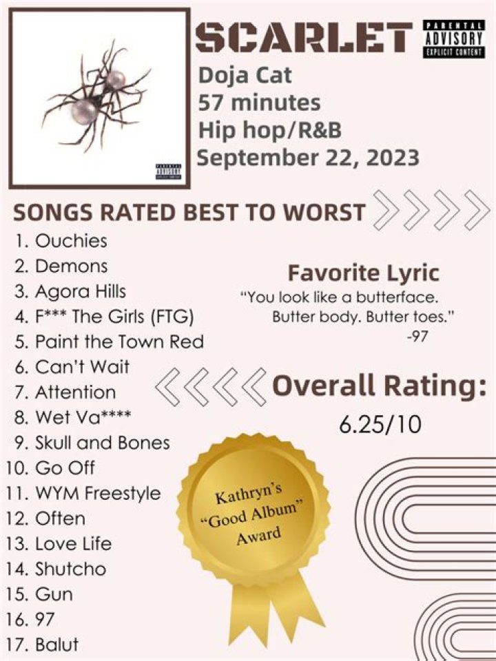 Doja Cat's Relationship Takes Centre Stage With Marriage Hints On "Scarlet" Album