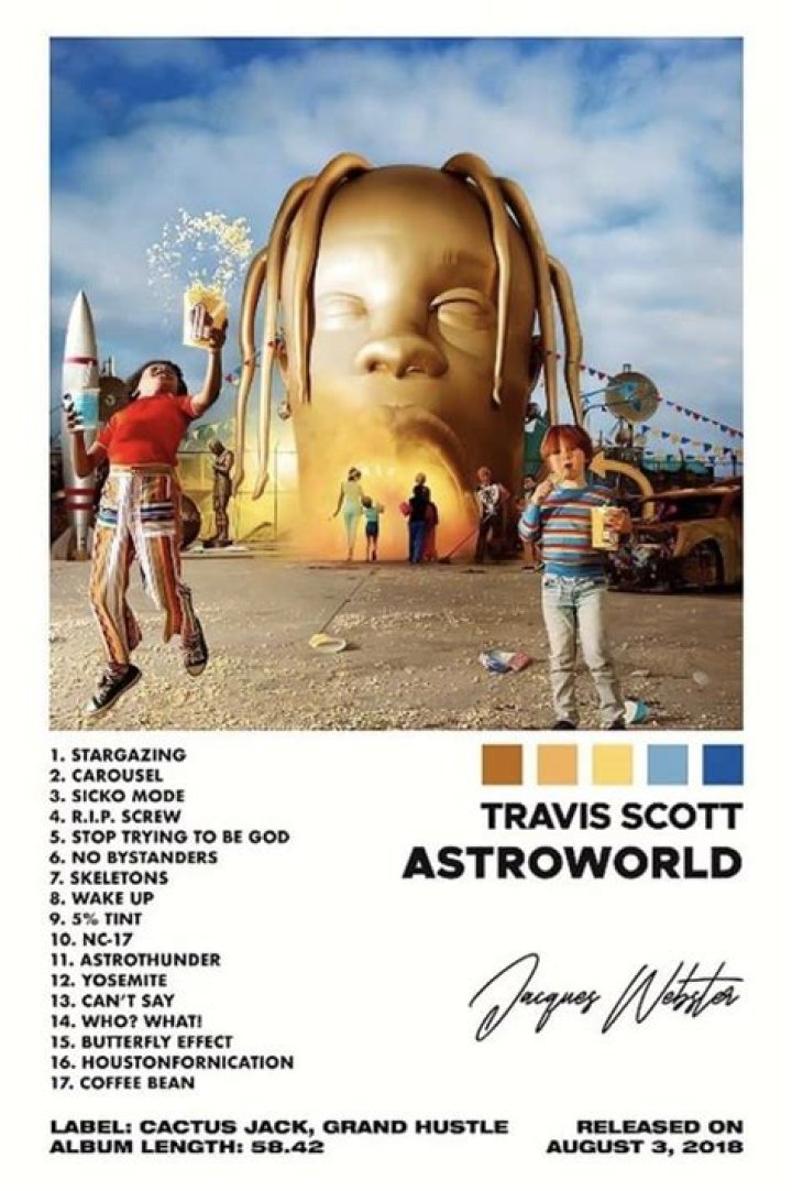What Is Travis Scott's Best-Selling Album?
