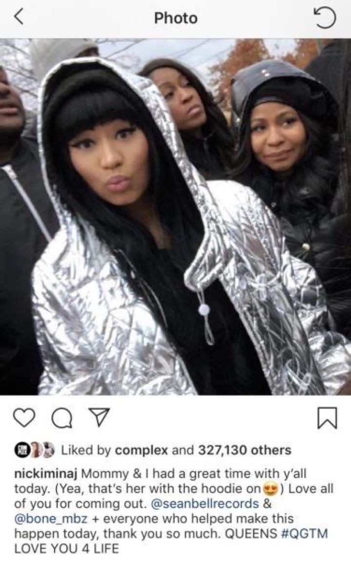 Nicki Minaj Flexes Her Thanksgiving Feast