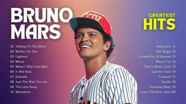 What Is Bruno Mars' Best-Selling Album?