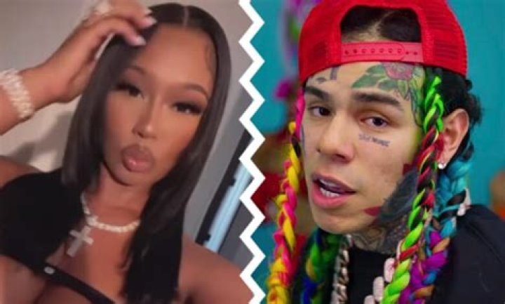6ix9ine's Girlfriend Single Again, Rapper Blames Her Jealousy & "Mental Health Problems" For Split