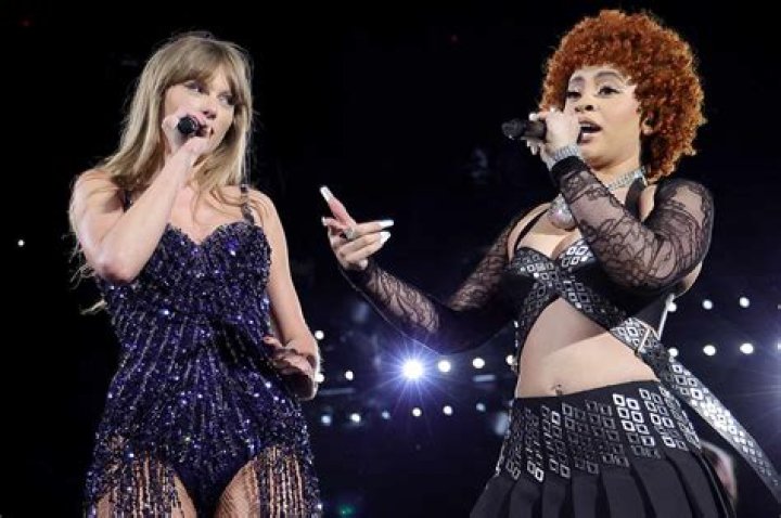 Taylor Swift & Ice Spice Arrive At Super Bowl LVIII