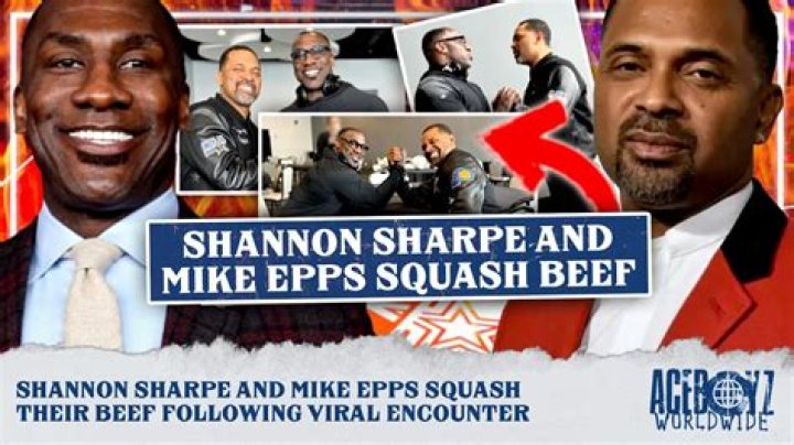 Shannon Sharpe & Mike Epps Link Up, Squash Beef