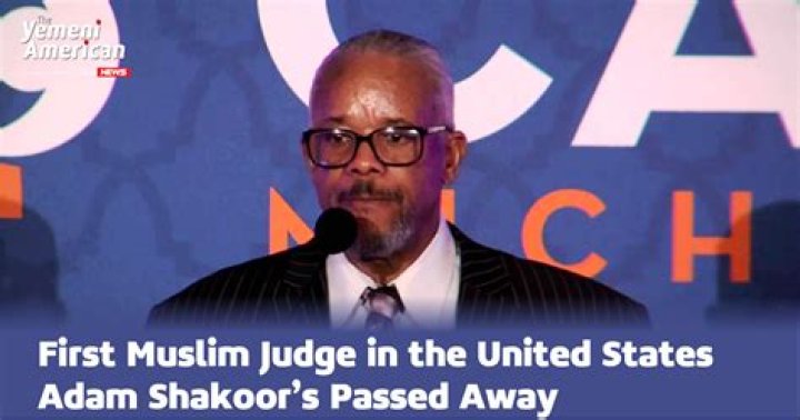 
Adam Shakoor Obituary & Death Cause- America’s First Muslim Judge Has Died 