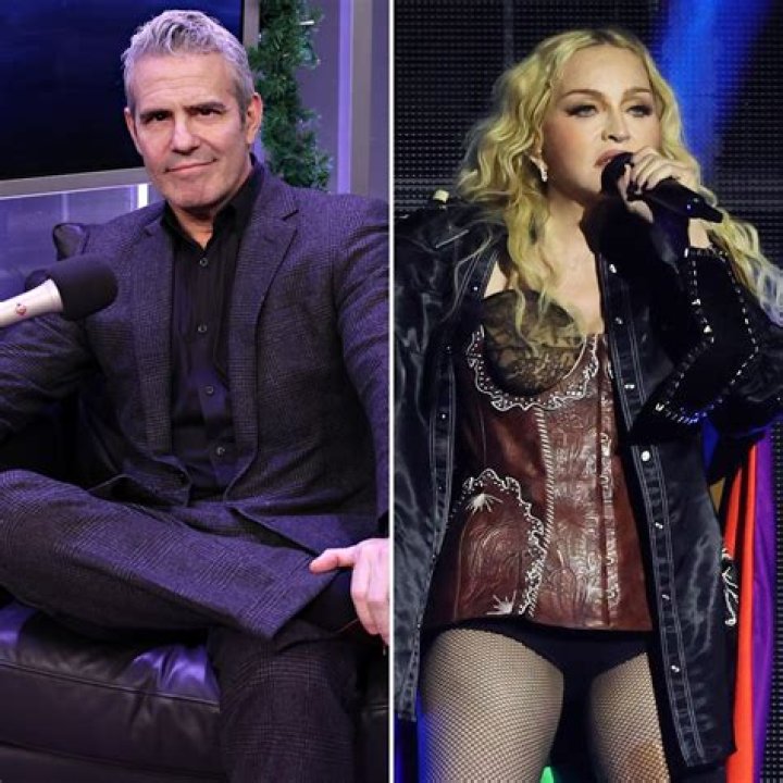 Andy Cohen Reacts to Madonna Calling Him a ‘Troublemaking Queen’ On Stage During Celebration Tour