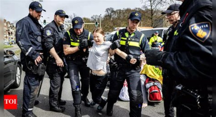 
“Another staged photoshoot”: Greta Thunberg detained by Norway police as viral photo sparks hilarious reactions 