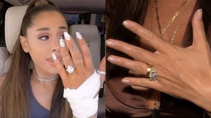 Ariana Grande or Hailey Baldwin: Which Recently Engaged Celeb Has the Better Bling? (EXCLUSIVE)