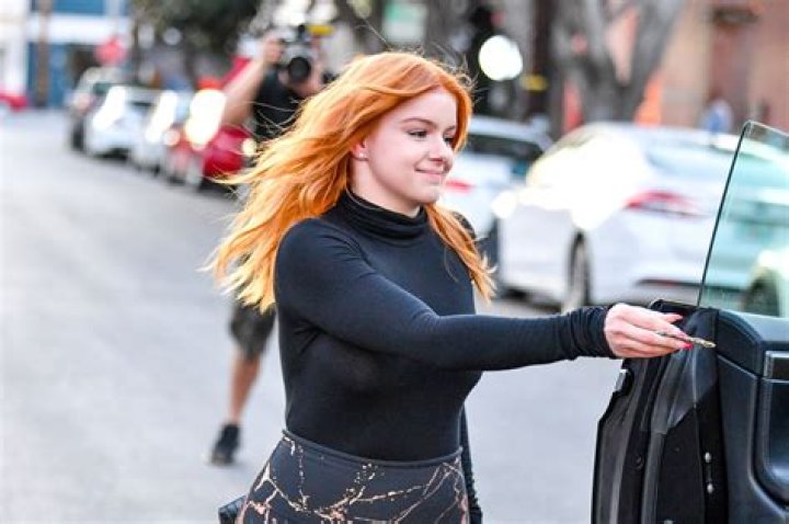 Mermaid Vibes! Ariel Winter Shows Off Fiery New Locks After Leaving Hair Salon