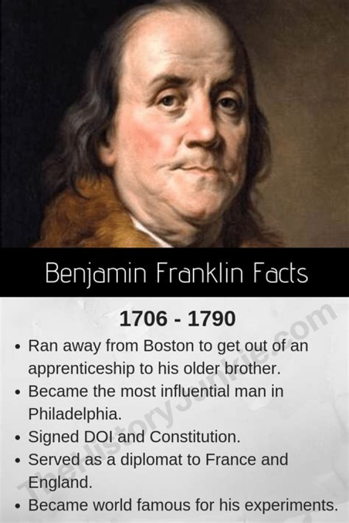 33 Benjamin Franklin Facts You Won't Learn From History Books