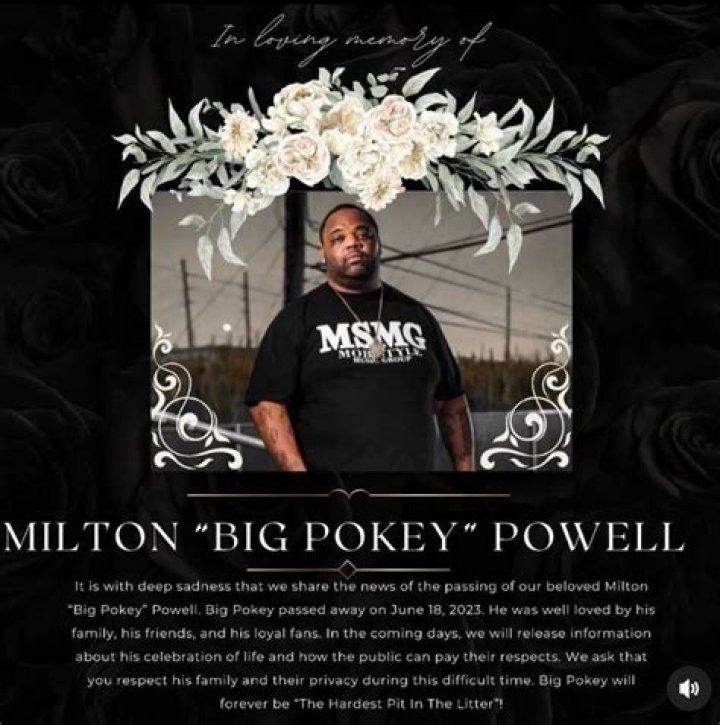 How did Big Pokey die?