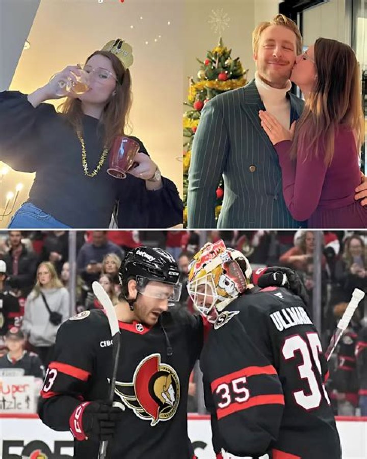 
Bruins Goaltender Linus Ullmark And His Wife Moa Wikman Are Childhood Sweethearts 