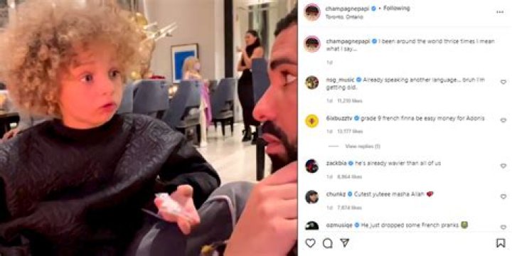 Can Drake speak French?