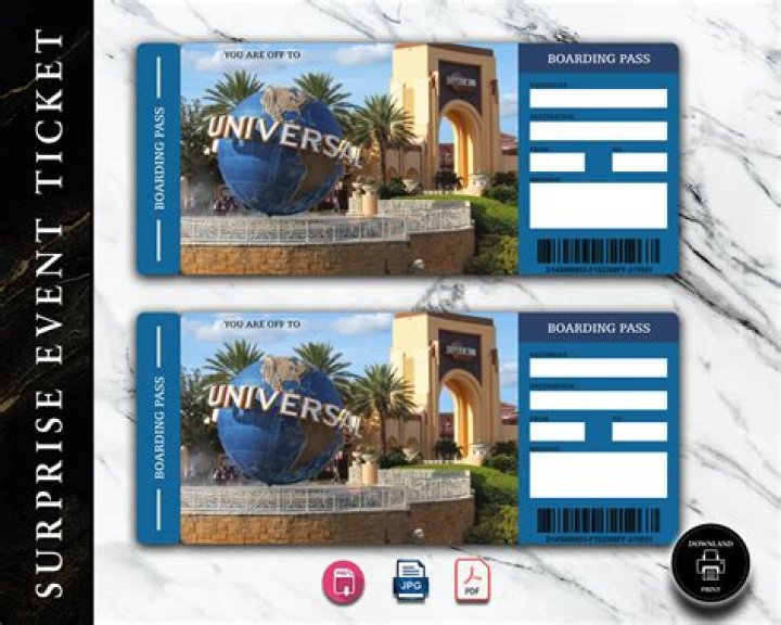 Can I change the date on my Universal tickets Hollywood?