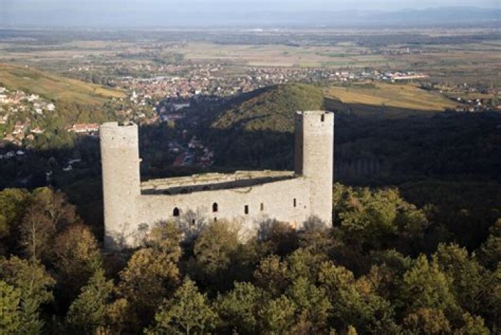 Inside Château D’Andlau, The Medieval Ruined Castle Of Alsace
