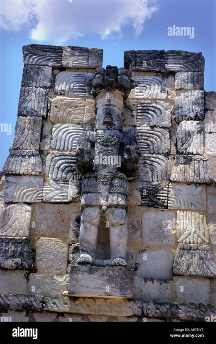 Archaeologists Find Statue Of Maya Warrior With Serpent Helmet