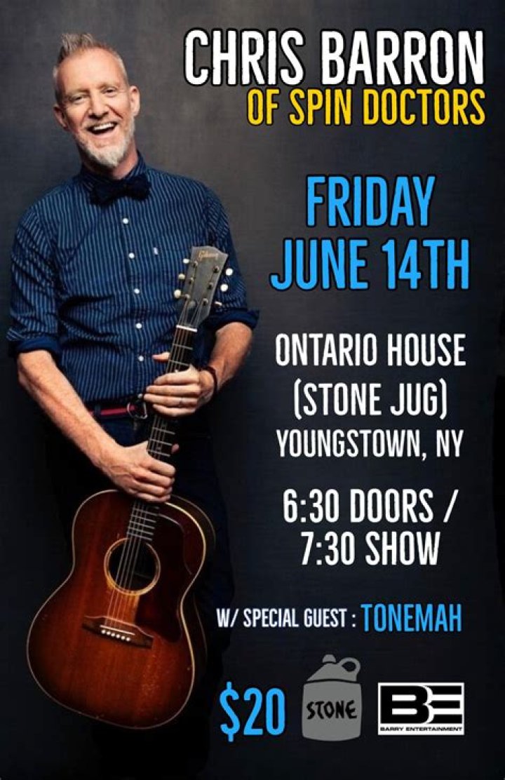 Chris Barron biografía, edad, altura, esposo, net worth, familia