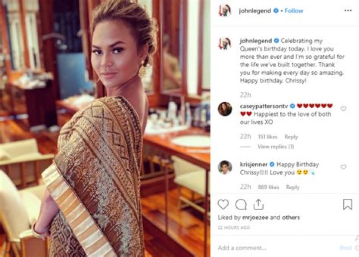 Yas! Chrissy Teigen Low-Key Confirms John Legend Got Some On His 40th Birthday