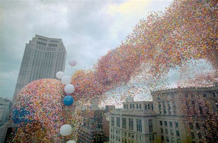 When Cleveland, Ohio Decided To Launch 1.5 Million Balloons