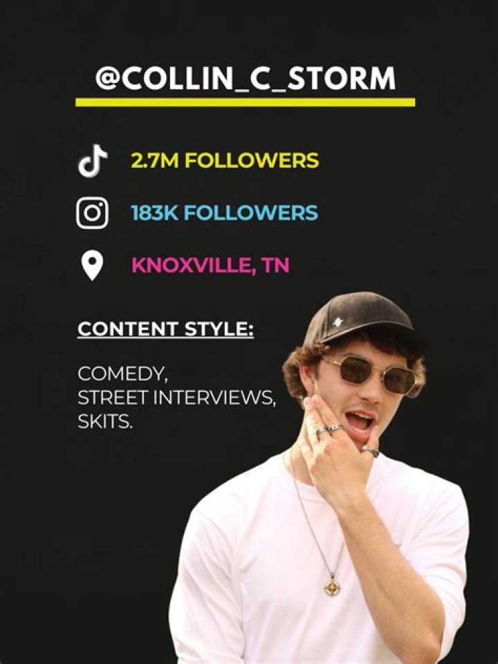 
Collin C-Storm Height, Weight, Net Worth, Age, Birthday, Wikipedia, Who, Nationality, Biography 