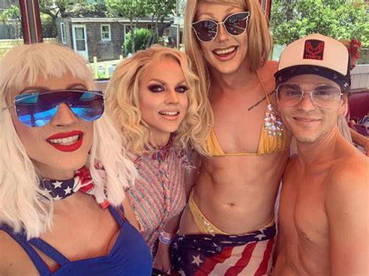 Courtney Stodden Looks Fierce in a Tiny Leopard Print Bikini While Sunbathing With Her Puppy