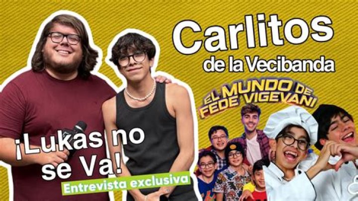 Cuántos años tiene Carlitos de los vecinos?
