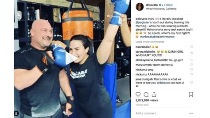 Don’t Mess With Demi Lovato! She Literally Knocked Out Her Trainer’s Tooth: ‘Sorry (Not Sorry)!’