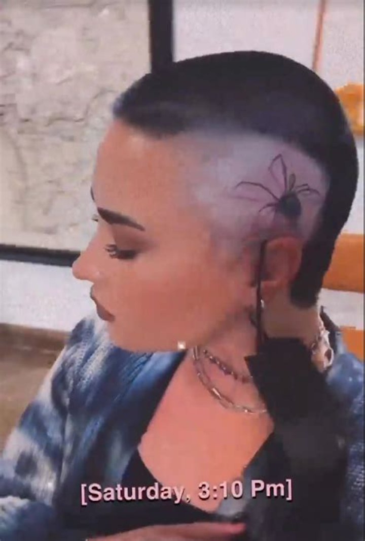 Demi Lovato’s New Spider Tattoo Has a Profound Meaning: ‘We Are All Connected on the Web’