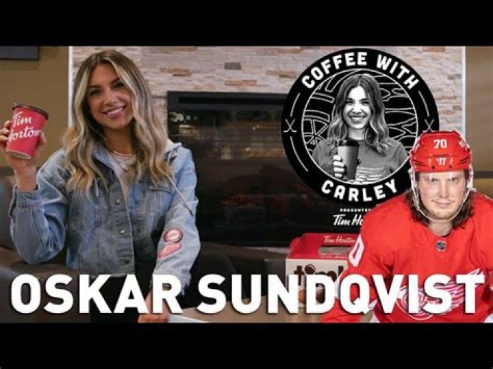 Detroit Red Wings Oskar Sundqvist Girlfriend Klara Norman Is An Inspector And Forklift Driver
