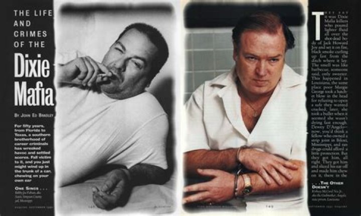 Inside The Dixie Mafia, The 'Cornbread Cosa Nostra' Of The South