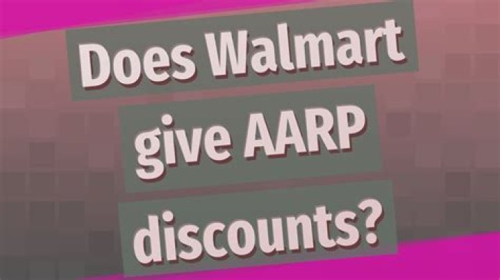 ¿Walmart ofrece descuentos de AARP? – Celebrity.fm