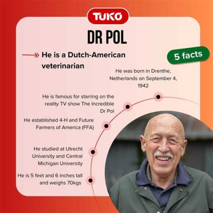 Dr. Pol vet Height, Weight, Net Worth, Age, Birthday, Wikipedia, Who, Nationality, Biography